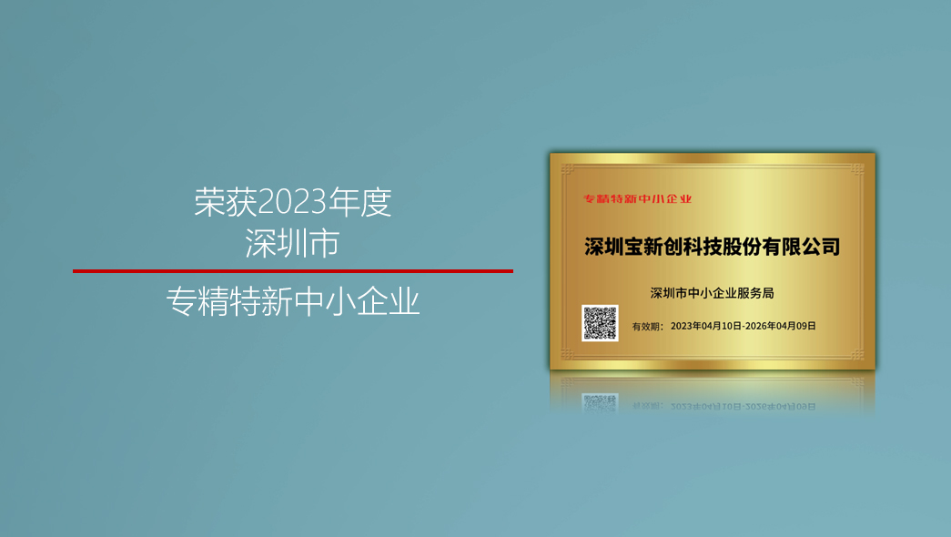 2023-深圳市专精特新中小企业